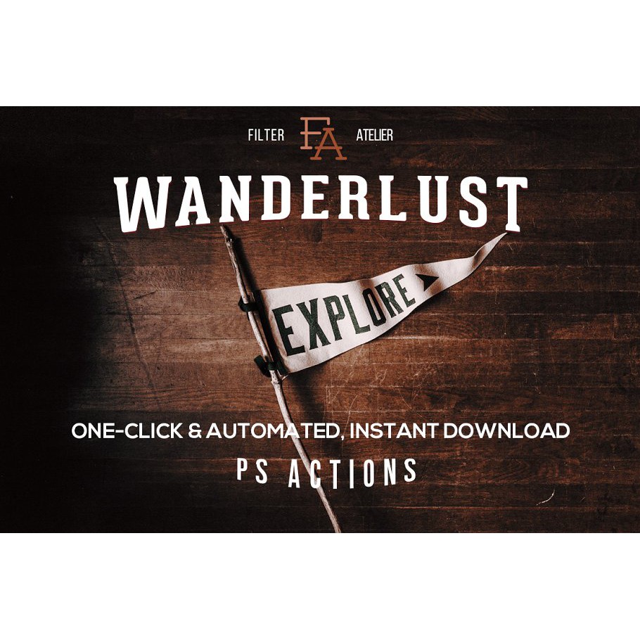 Wanderlust Photoshop Action