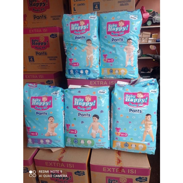 BABY HAPPY PANTS S38+2/ M32/ L28/ XL 26 /XXL 24