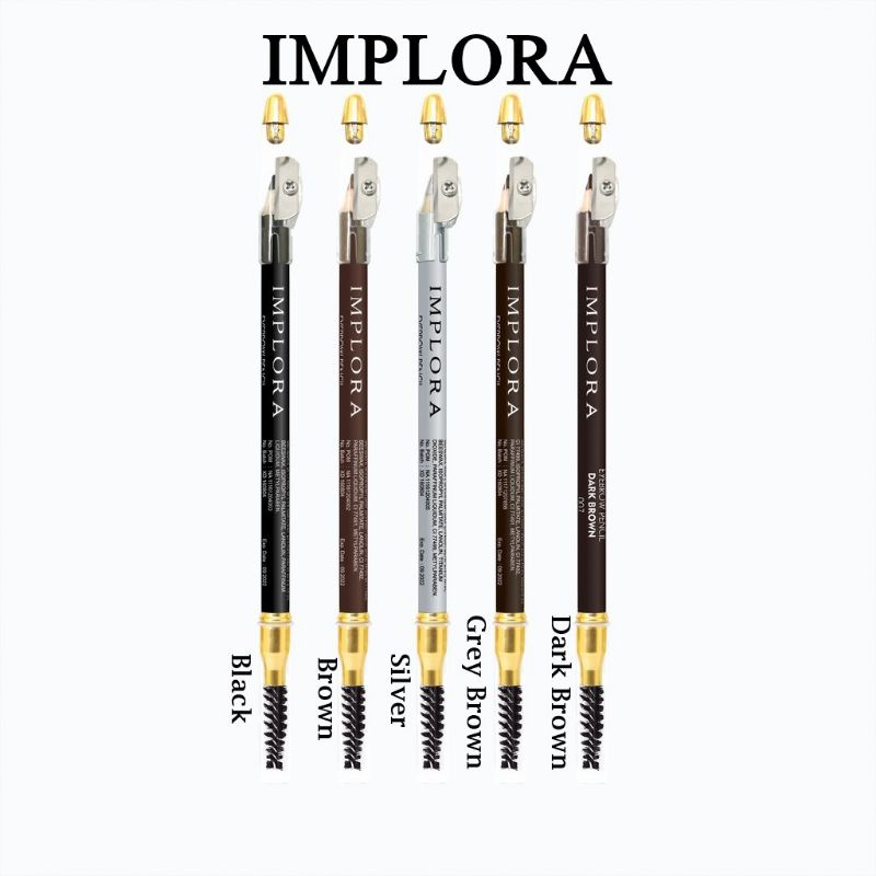 Pensil Alis Implora BPOM | Implora Eyebrow Pencil