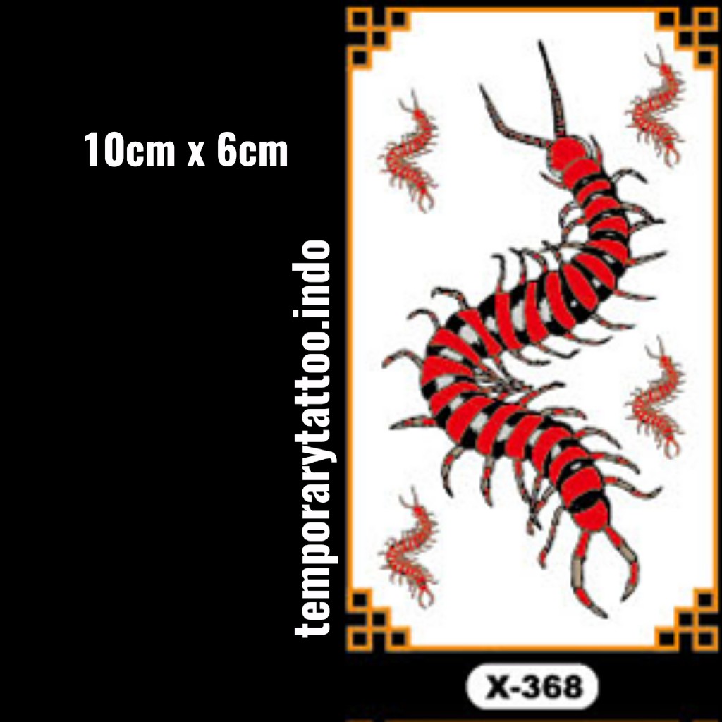 Tato Temporer Lengan Tangan Gaul Keren Temporary Tattoo 10x6 - X368