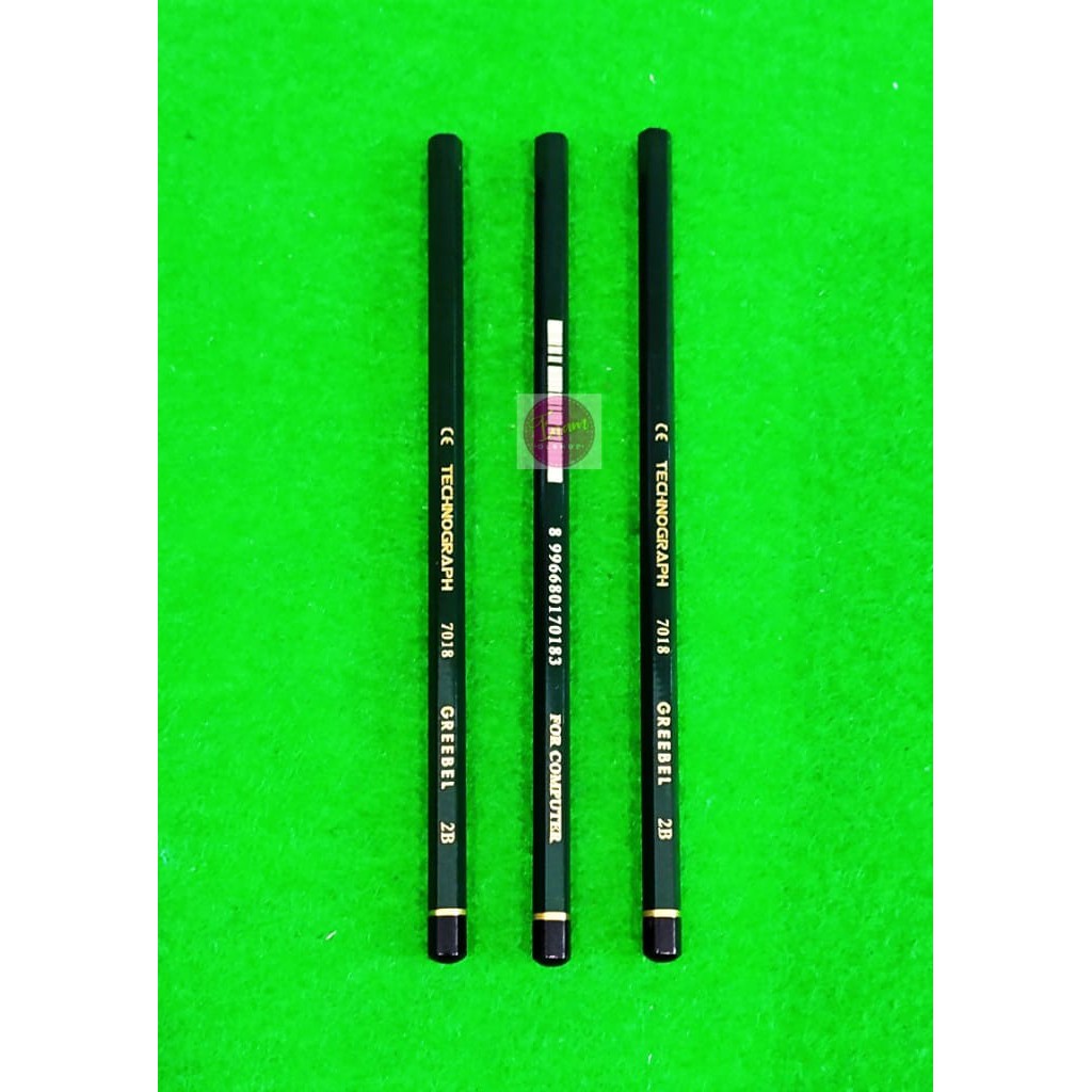 

Greebel Pencil Technograph 7018 Hijau 2B 1pcs