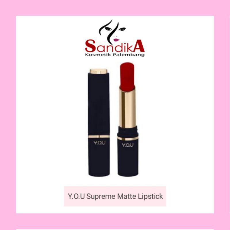 Y.O.U Supreme Matte Lipstick (100% Original)