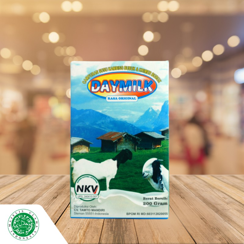 

Susu Kambing Etawa Bubuk DAYMILK 200gr Halal BPOM