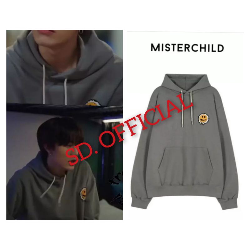 Jaket Hoodie Tresure Bangyedam Misterchild Logo