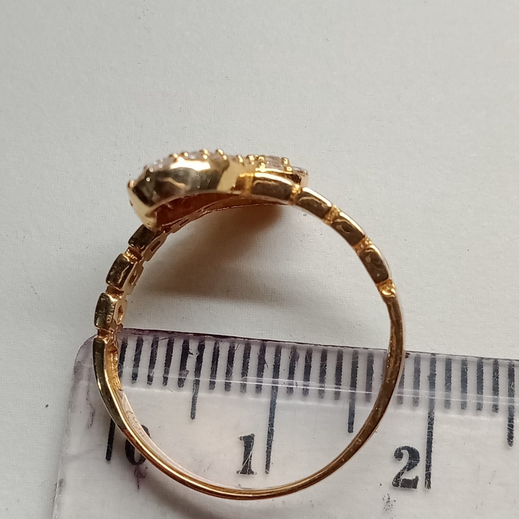 Cincin Emas 17K - 2.8 gr Kadar 750 - 631