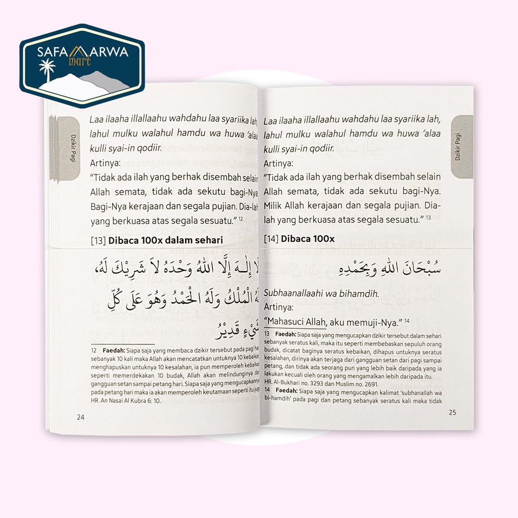 BUKU DZIKIR PAGI & PETANG DAN DZIKIR SETELAH SHOLAT FARDHU-4