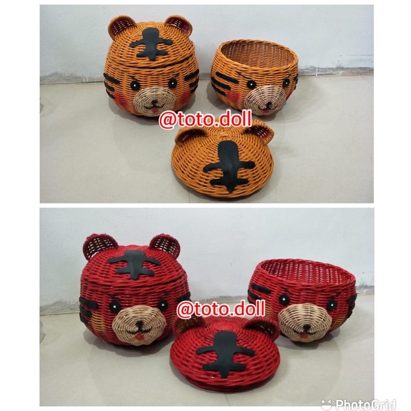 KERANJANG PARCEL IMLEK MACAN / PARCEL IMLEK MACAN HARIMAU