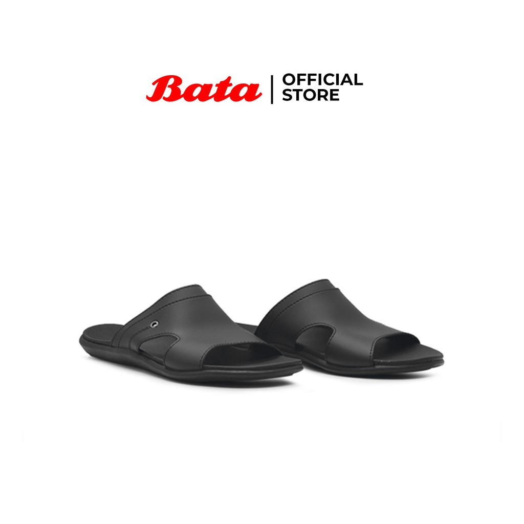 Bata Sandal Pria Skip Black - 8716195 / Ramayana Jatinegara