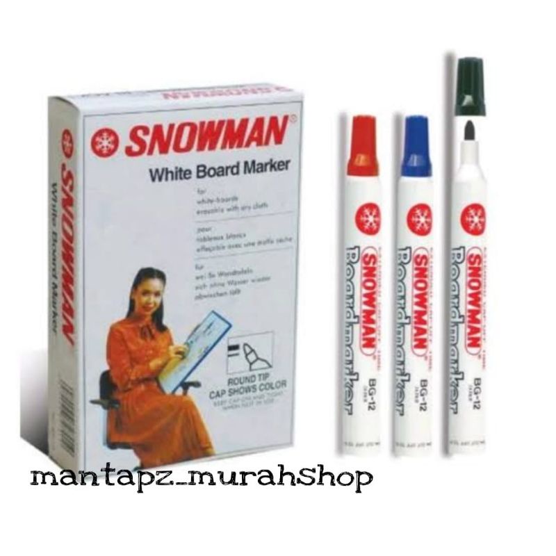 

Spidol SNOWMAN BoardMarker Murah