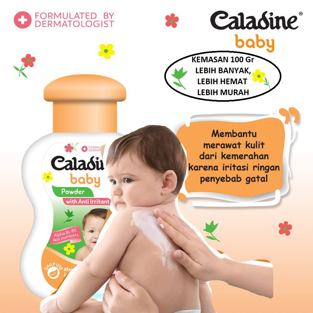 Caladine Baby Powder With Anti Irritant BEDAK TABUR 55g