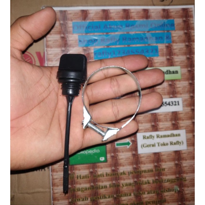 klem karbu dan tutup.oli mesin atas mio vega jupiter z f1zr soul fino karbu nouvo supra astrea grand