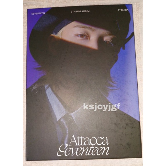 Album Unsealed Seventeen Attaca carat ver (jeonghan)