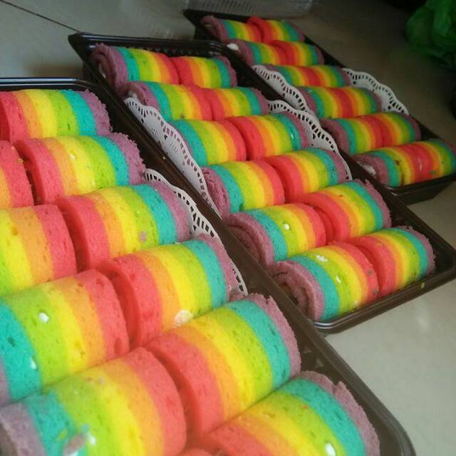 Rainbow cake