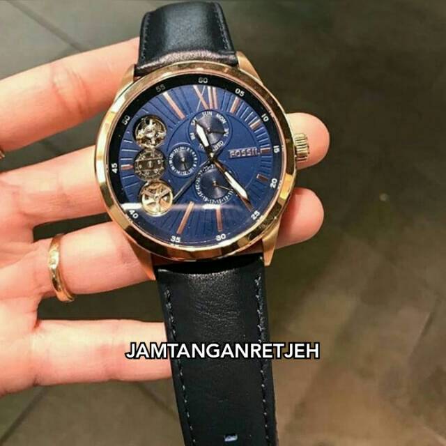 JAM TANGAN PRIA FOSSIL BQ2219 BATRE CHRONO KUALITAS ORIGINAL