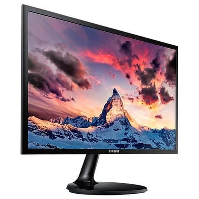 Samsung 24 Inch FHD Monitor SF350 slim design HDMI VGA Resmi ori Murah