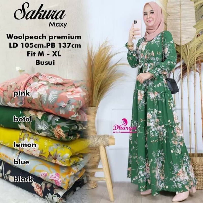 SAKURA MAXYDRESS / MAXY GAMIS /MAXY WOLFIS