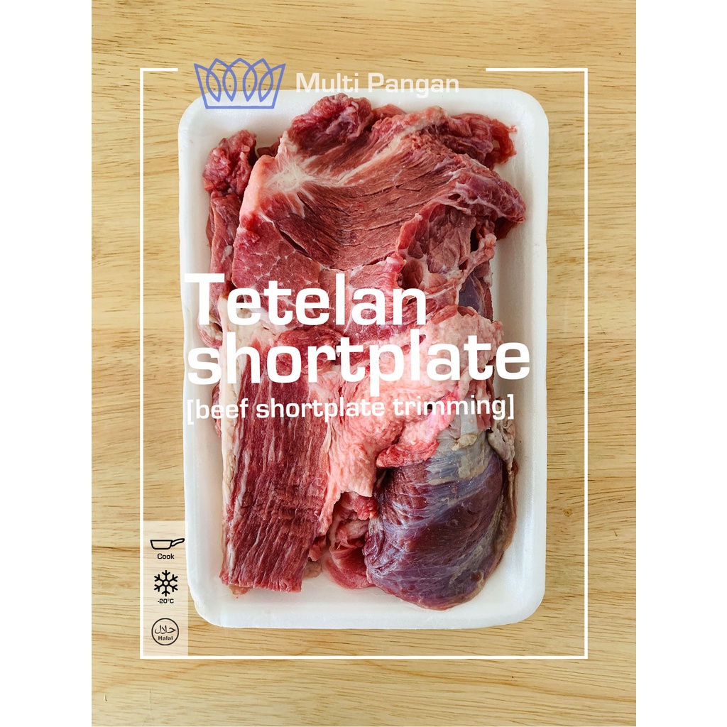 Tetelan daging beef fat shortplate - yoshinoya (500gr)