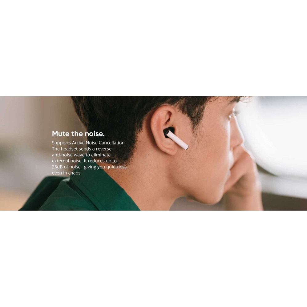 Realme Dizo Techlife Gopods Headset Earphone Bluetooth Noice Canceling