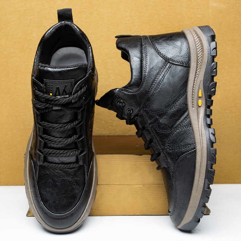 COD Sepatu Pria Mendaki Gunung Hiking Olahraga Nyaman High Top Tali Casual Outdoor Touring Cowok Dewasa 159