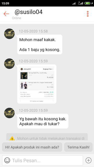 Bswart Batik Hrb026 Kenongo Hem Pendek Padi Pekalongan M L Xl Batik Pria Murah Modern Grosir Batik