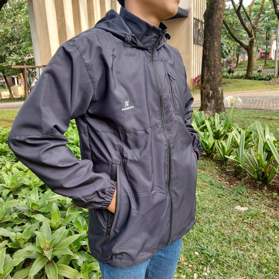 [Promo Shopee] Jaket Wanita Jaket Pria Windbreaker Hoodie Jacket Outdor Unisex