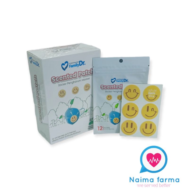 masker patch familydr,stiker masker penyejuk aroma herbal masker, FamilyDr  masker patch eucalyptus+