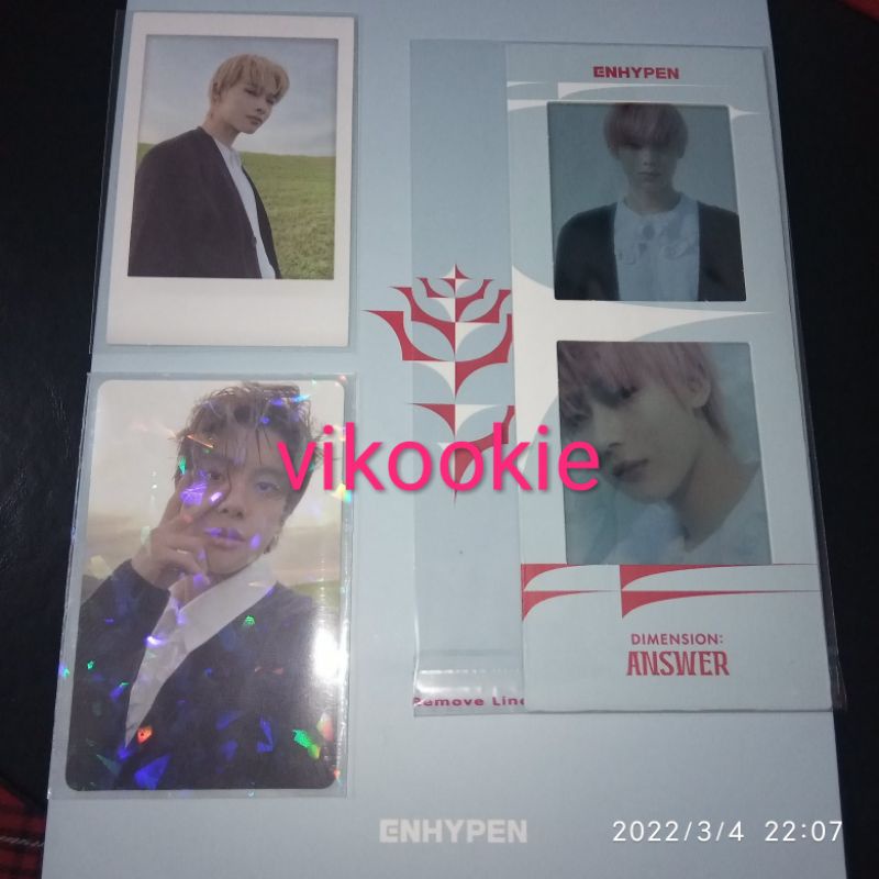 Enhypen Official Album Dimension Answer Yet Ver Fullset Unsealed