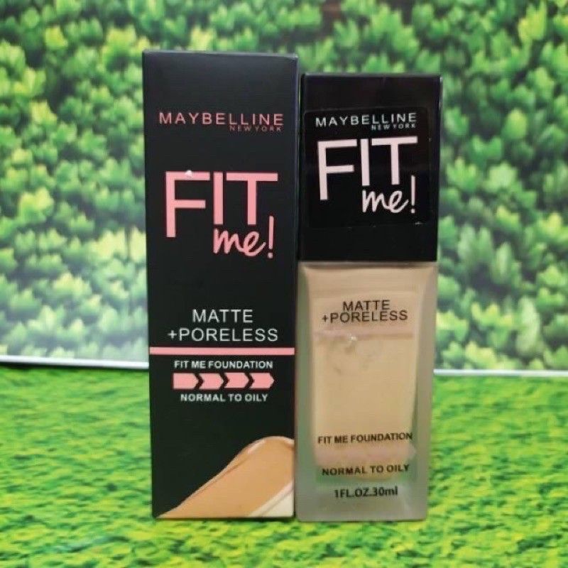 Paket Kosmetik Fondation Fit Me  Maybelline + Eyeshadow Maybelline