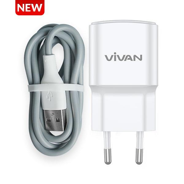 GARANSI 1 TAHUN CHARGER TYPE C VIVAN POWER OVAL 3.0 QUICK CHARGE 18W