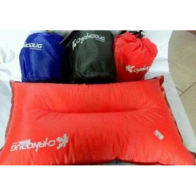 BANTAL ANGIN OTOMATIS CHANODUG / BANTAL GUNUNG / BANTAL OUTDOOR / SURVIVAL / HIKING