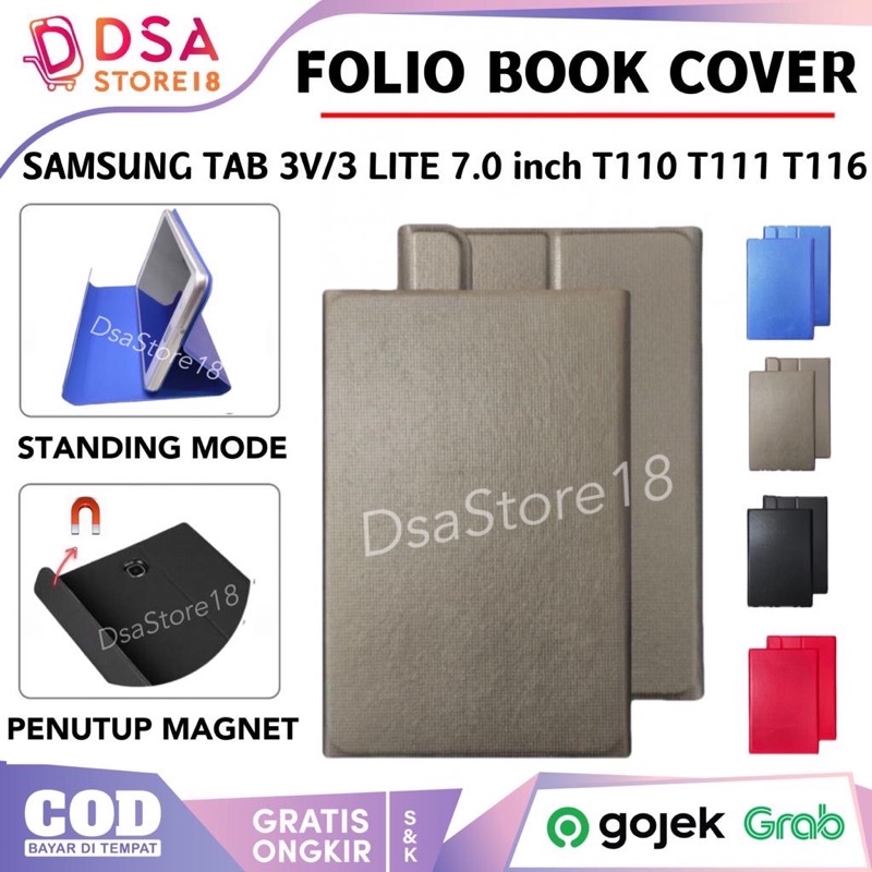 Samsung Tab 3V / Case Samsung Tab 3V 3 Lite 7 Inch 2014 2015 SM-T110 T111 T116 / Casing Tab Samsung 