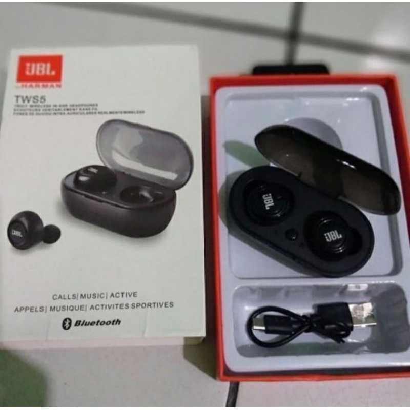 jbl tws5 black