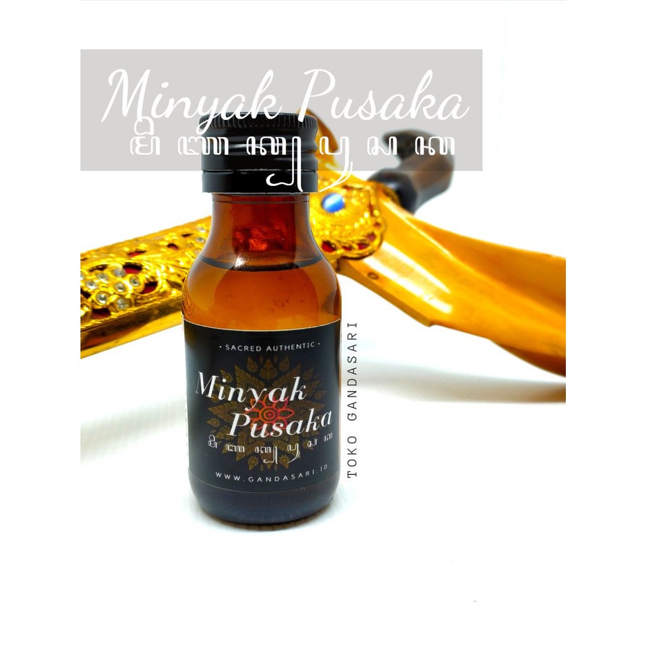 Minyak keris Rawatan tosan aji aroma wangi pilihan kujang
