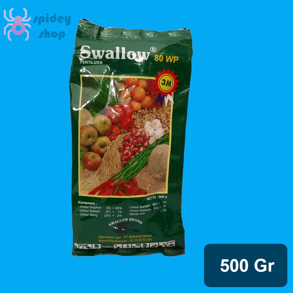 Swallow 500 Gram Fungisida Sulfur Belerang