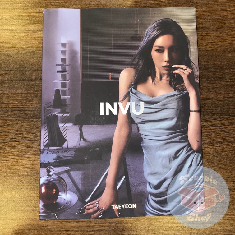 SNSD TAEYEON 3rd Album ONLY - INVU (ENVY Ver) [Limited Ed] + Poster