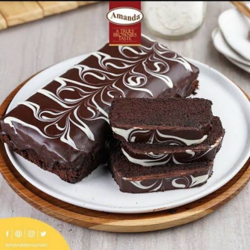 

Amanda Brownies Rasa Choco Marble