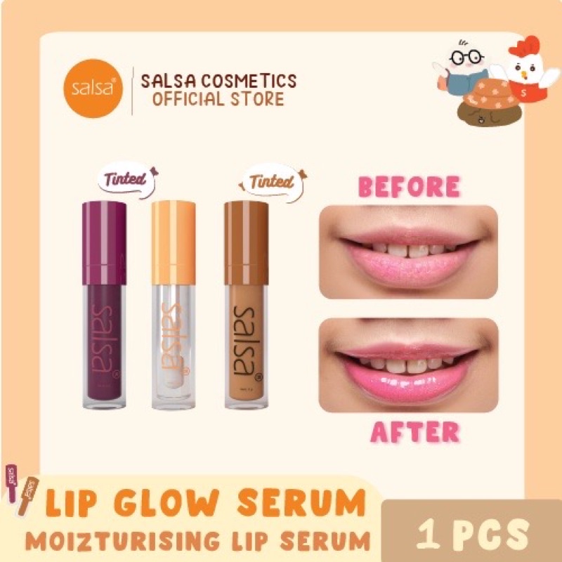 ❤️ Melshop ❤️ Salsa | Salsa Lip Glow Serum | Lippie Serum Salsa | Perawatan Bibir | Serum Bibir