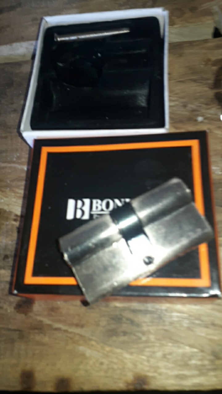 Cylinder L Silinder L Anak Lubang Kunci Pintu Besar Jantung Kuningan