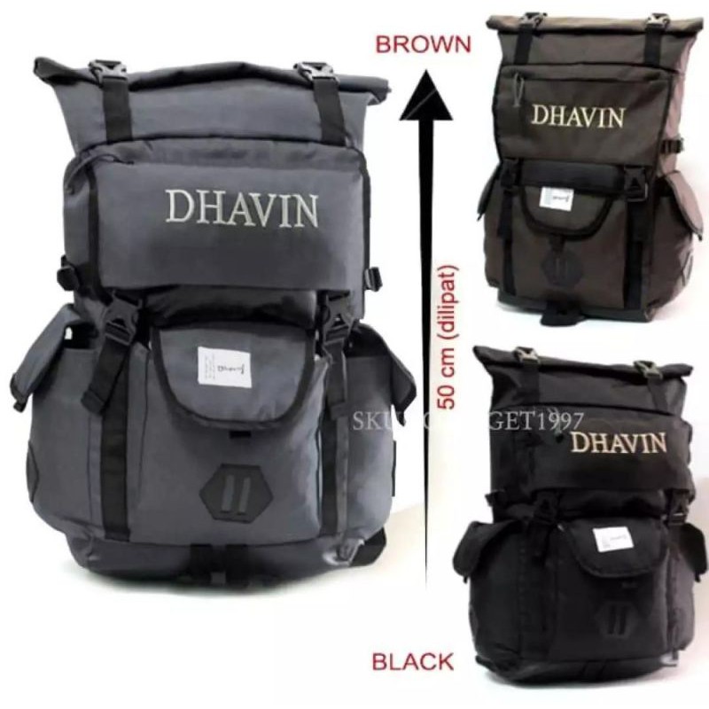 BON SALE !!! RANSEL DAVIN - TAS GENDONG-TAS MUDIK-TAS TRAVELLING-TAS JALAN JALAN