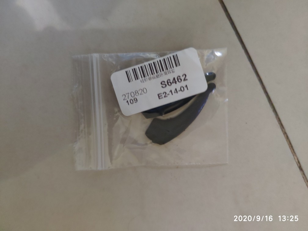 1 Pasang Tali Pengait Kacamata Bahan Silikon Anti Slip