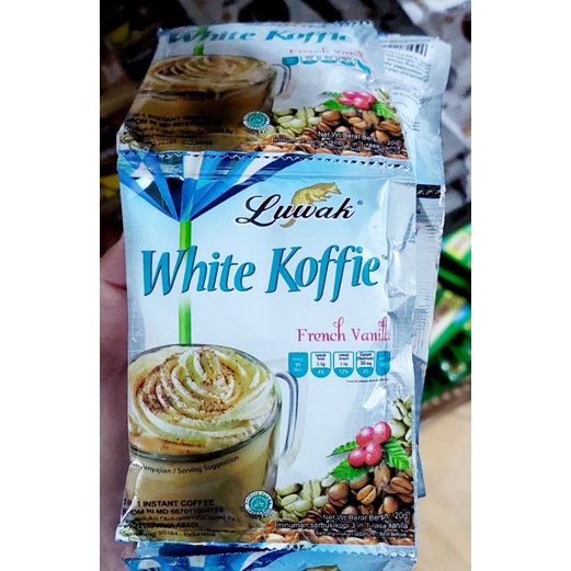 Luwak White Koffie 10 pcs x 20 gr