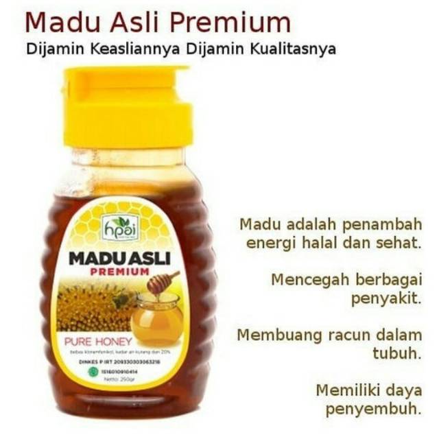 

Madu asli premium hpai