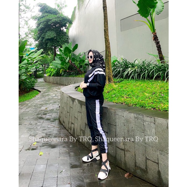 one set sporty kaos  by TRQ/SHAQUENARA DESIGN