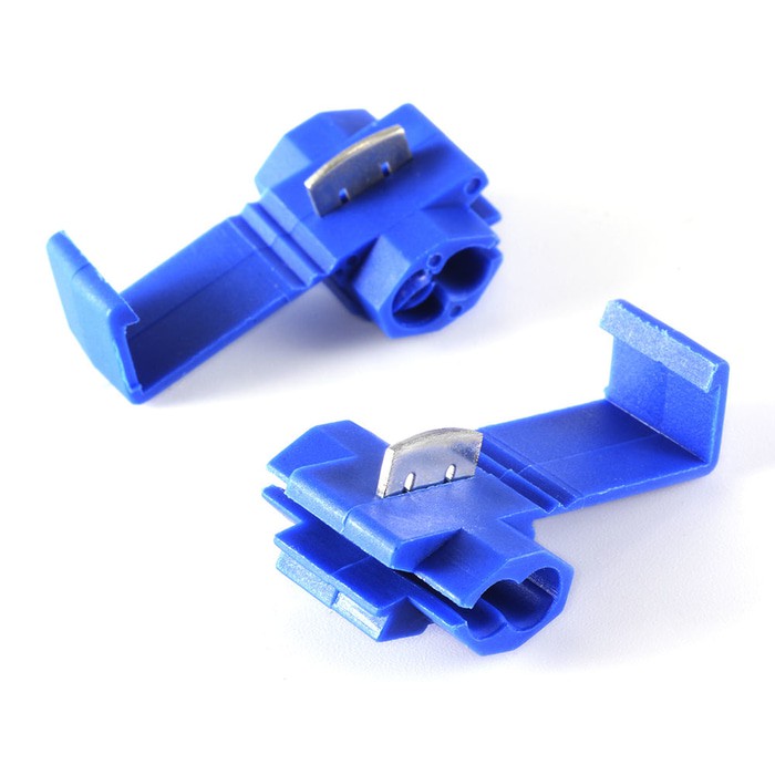 BIRU SNAP LOCK Quick Splice Wire Connector Jumper Kabel Kupas Lipat