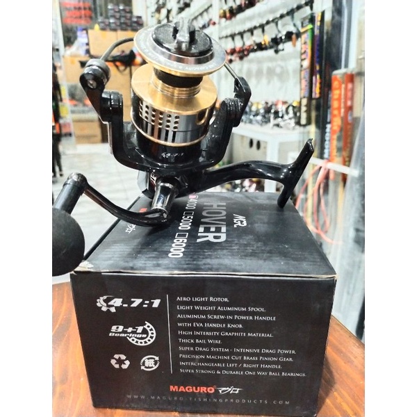 reel maguro Hover 4000 power handle