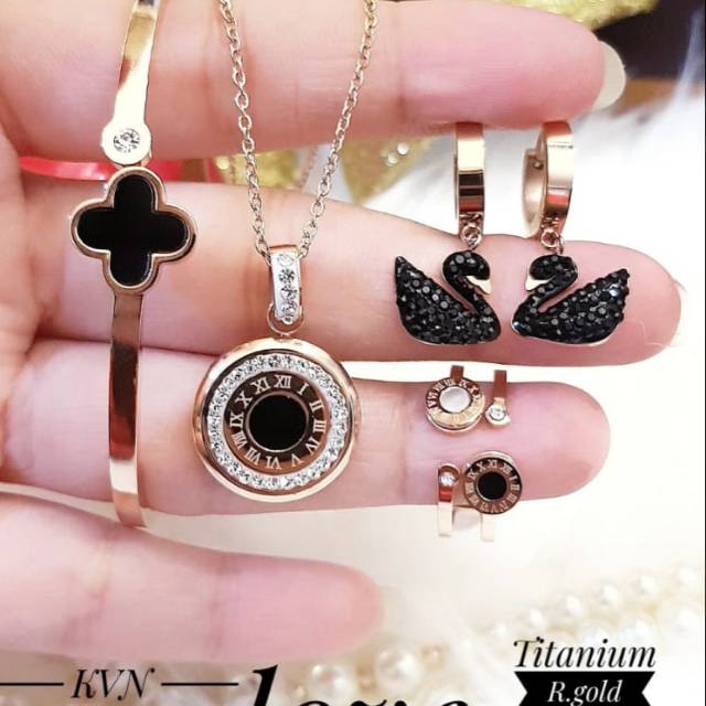 Titanium set perhiasan 2903k