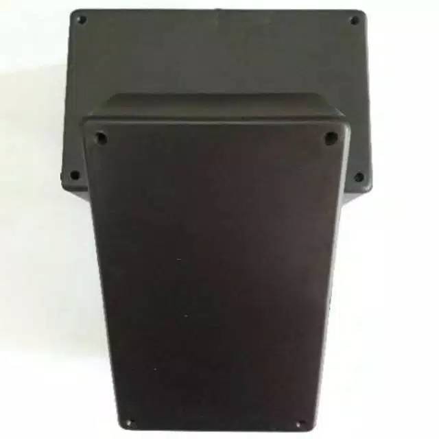 Box plastik hitam x6