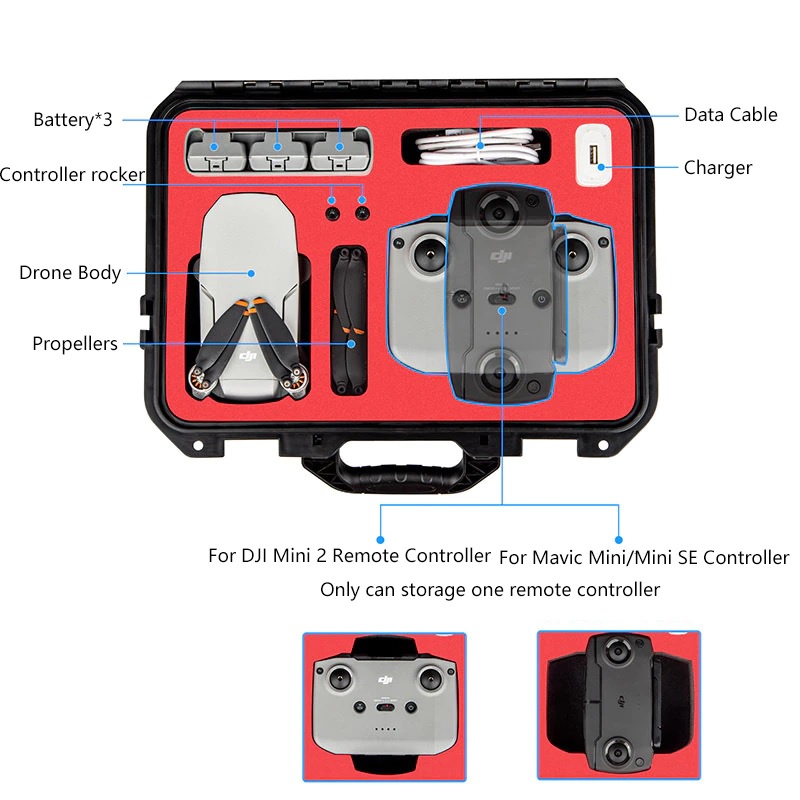 STARTRC Hardshell Storage Case DJI MAVIC MINI - MINI 2- SE