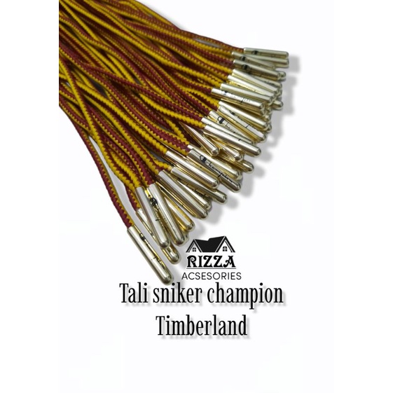 tali sniker champion timberland dijual/pasang