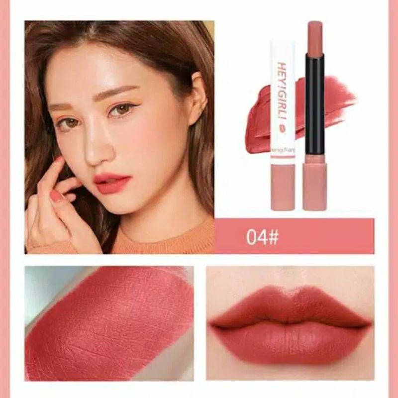 [ECER] LIPSTICK / LIPSTIK HASAYA GIRL HEY GIRL MATTE COLOR